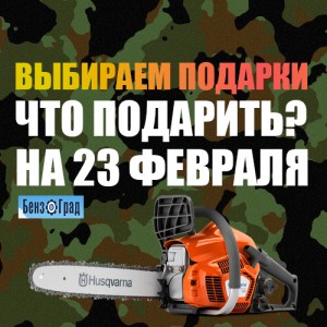 Подарок на 23 февраля 2019: выбираем с «БензоГрад» Подарок на 23 февраля 2019: выбираем с «БензоГрад»